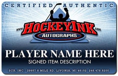 ANTHONY MANTHA potpisao Detroit Red Wings zbogom Joe zvaničnoj igri Puck-Autogramed NHL Paks
