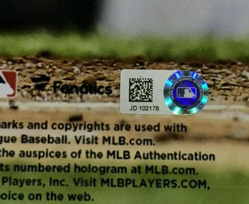 Dj Lemahieu Yankees potpisao je 16x20 fotografija uokvirena mint Autograph fanatics coa - autogramirana MLB