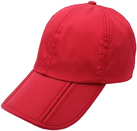 Qingfang sklopivi kapa za bejzbol kapu za trčanje za muškarce i žene sportski šešir sa torbama za pohranu