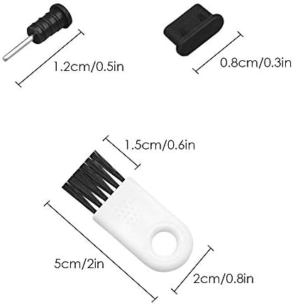 32 kom komplet za zaštitu od prašine,DanziX Silikonski USB-C utikač za prašinu za Type-C mobilni