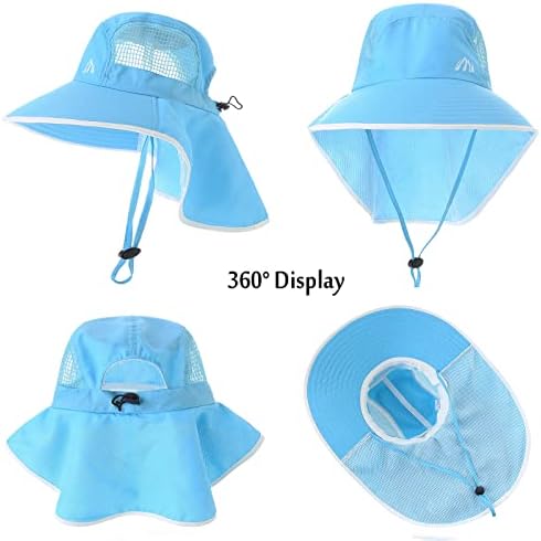 Sun Hat ženski UV zaštita ribolovna šešina Sklopivi vodootporni planinarski šešir, šešir sa širokim vrtama sa vratom