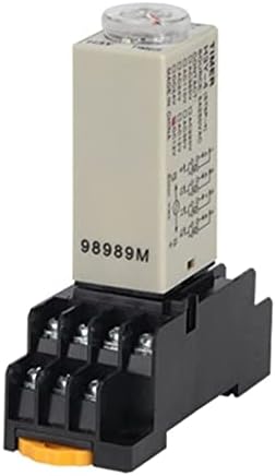 H3Y-4 Rotacijski gumb za kašnjenje 1s / 5S / 10S / 30S / 60S / 3m / 5m / 10m / 30m Vremenski vremenski relej AC 110V 220V 380V 14 PIN sa bazom PYF14A