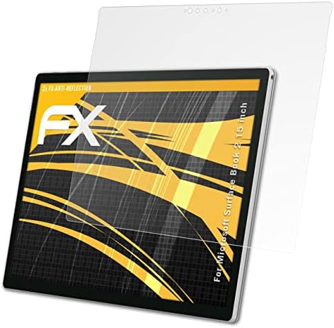 Atfolix zaštitnik ekrana kompatibilan sa Microsoft Surface Book 2 folijom za zaštitu ekrana od 15 inča, Antirefleksnom i FX zaštitnom folijom koja apsorbuje udarce