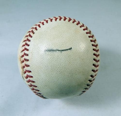 2022 New York Mets Miami Marlins Igra Rabljena bejzbol Edward Cabrera Naquin Ball - Igra Polovna bejzbol