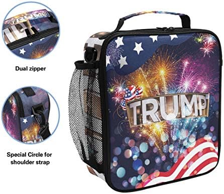 Donald Trump 2020 izolovana torba za ručak za Wowen Men Meal Prep kutija za ručak za radni piknik višekratne torbe za ručak