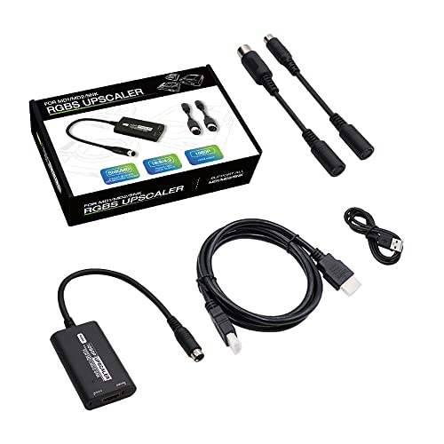 HDMI Converter za SEGA MD1 MD2 SNK HDMI adapter RGBS-a sa 4: 3/16: 9 omjera za aspekt za SEGA