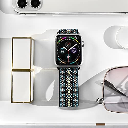 TEFECA ORCHID BESPLATNI Uzorak elastični kompatibilni / zamjenski pojas za Apple Watch