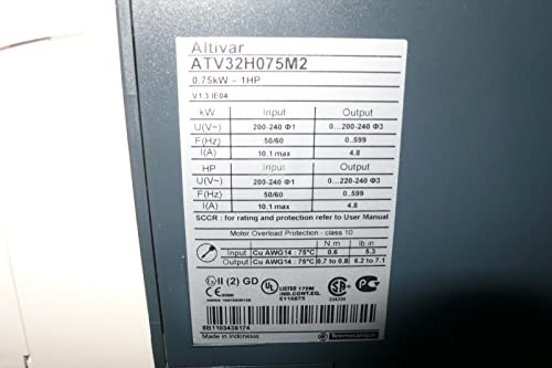 ATV32H075M2 SCH Altivar AC pogoni promenljive brzine 0.75 KW 220v 750W VFD Inverter ATV32H075M2 u kutiji 1 godina garancije