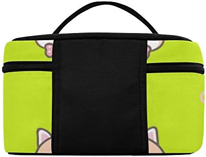 Bešavni uzorak slatkog crtanog filma Shiba Inu Face on Pattern kutija za ručak torba za ručak izolovana torba za ručak za žene/muškarce / piknik/brod/plaža/ribolov / škola / posao