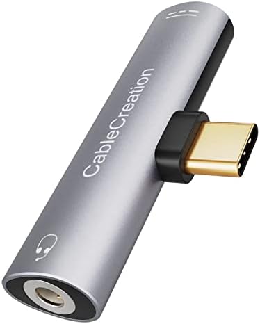 USB C Hub 4K 60Hz, CableCreation 7-u-1 USB-C Hub Multiport Adapter Bundle sausb C do 3.5 mm adapterom za