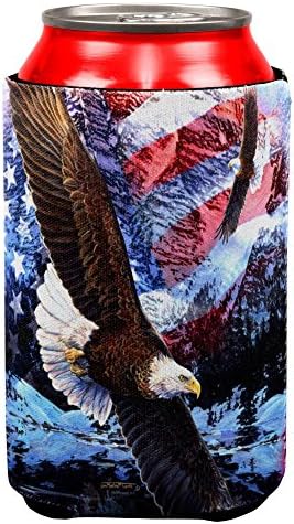4. jula američka oznaka za zastavu Eagle Splatter svuda mogu hladnjak više standardna jedna veličina