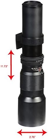 Objektiv od 1000 mm za Pentax K110D
