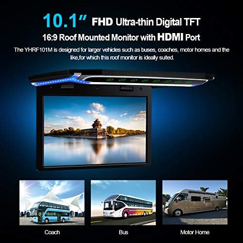 10,1 inčni automat za automobile 1080p Video HD digitalni TFT ekran širokog ekrana ultra tankim