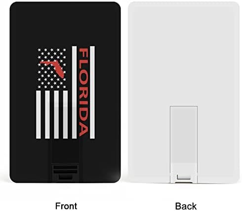 Florida Državna Amerika zastava USB Memory Stick Business Flash-Drive Card Card Kreditna kartica Oblik banke