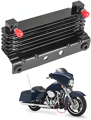 Komplet motocikala; Komplet hladnjaka ulja, hladnjak Radiator Fit za Harley Touring Road King