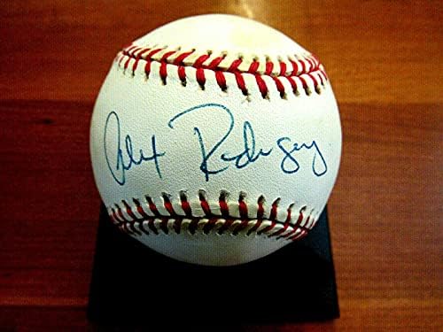 Alex Rodriguez Mariners Yankees MVP Rookie potpisao je auto gu'ed oal bejzbol JSA - MLB igra Rabljene base baseball