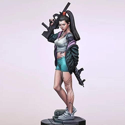 Gl-Home 1/24 75mm sci-fi ženski agent Resin model kit istorijski rat tema nesastavljeni neobojeni karakter kit