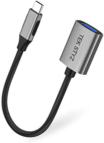 TEK STYZ USB-C USB 3.0 adapter kompatibilan sa Audi 2019 Q3 OTG TIP-C / PD muški USB 3.0 ženski pretvarač.