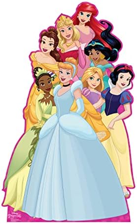 Napredna Grafika Princeza Kolaž U Prirodnoj Veličini Kartonski Izrez Standup - Disney