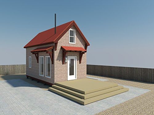 I. E. 24' X 12 ' Settlers Home Malena kuća sa planovima potkrovlja DIY planovi