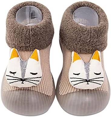 Kelon Baby Boy Girl Ne-Skid Indoorn dojenčad cipele za hodanje slatke životinje čarape cipele prste prve šetnje cipele 0-3 godine
