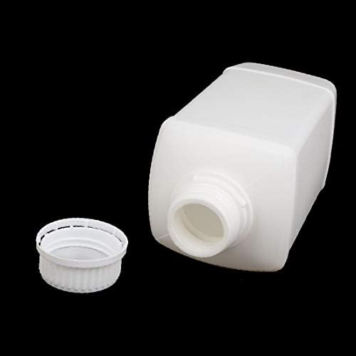 X-dree 1000ml 28mm dia usta HDPE plastična oblikovana laboratorijska boca bijela (1000ml 28mm dia