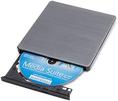 osnove eksterni Ultra HD Blu-ray 6x plamenik sa CyberLink medijskim paketom-CD DVD BD DL BDXL diskovi