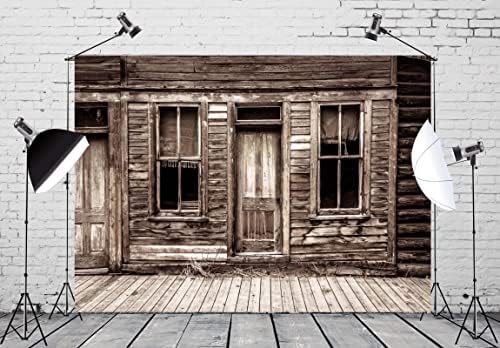 CORFOTO tkanina 9x6ft Vintage Shabby drvena kuća seoska kuća azil pozadina štala za fotografisanje