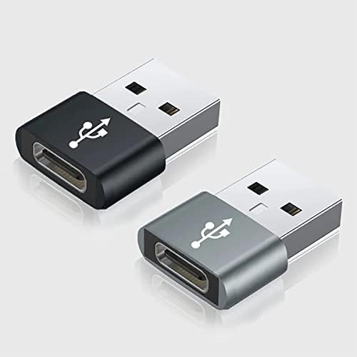USB-C ženka za USB muški brzi adapter kompatibilan sa vašim Samsung Galaxy A72 5G za punjač, ​​sinkronizaciju, OTG uređaje poput tastature, miša, zip, gamepad, PD