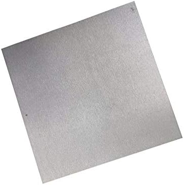 ALREMO HUANGXING - Nikl list NI metalna tanka ploča debljina 0,03 mm do 0,8 mm, dužina 100 mm, širina 100mm, 0,3x100x100mm