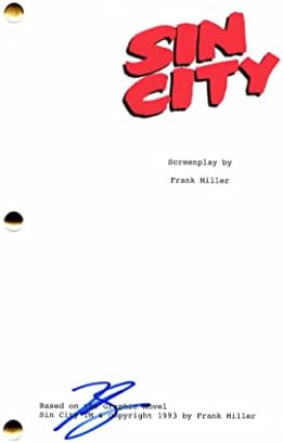 Nick Stahl potpisao autografa Frank Miller Sin City Cull Film Script - Vrlo rijetka strah od hodanja
