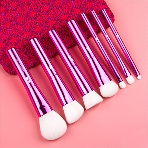 GPPZM prijenosna ružičasta sintetička kosa make up četkica za postavljanje stanice za šminku (boja: a, veličina