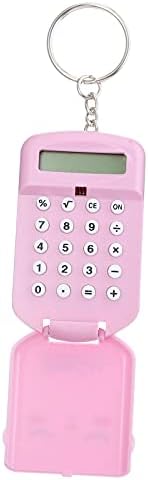 Car Decor 2pcs Mini kalkulator Predivan elektronički kalkulator aritmetički kalkulator Praktični dekor uredskog alata