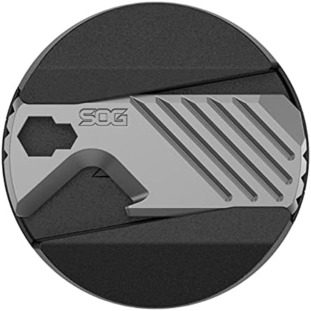 PopSockets: PopGrip SOG Multi Tool - Black & amp; Dude Wipes flushable Wipes-1 pakovanje, 48 maramice-vlažne