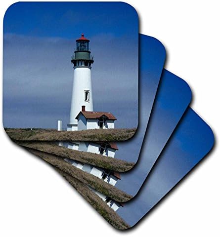 3dRose CST_93828_3 Oregon, Newport, Yaquina Head Lighthouse-US38 JWI0131-podmetači od divlje keramike Jamieja