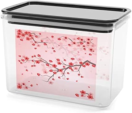 Kutija za odlaganje Trešnjinog cvijeta plastični kontejneri za organizatore hrane sa poklopcem za kuhinju
