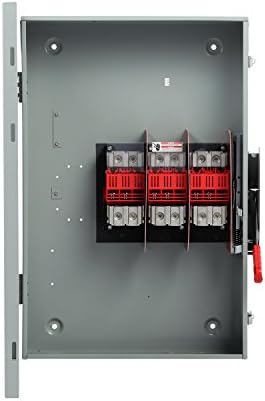Siemens HNF365A sigurnosni prekidač za teške uslove rada, ne-topljiv, 3 stub, 600 Volt, 400 Amp, u zatvorenom prostoru, 33.47
