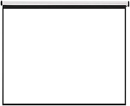 PDGJG 72INCH 4: 3 Zidni mat White White Projekt Povucite HD ekran Canvas LED ekran projektora za ured za