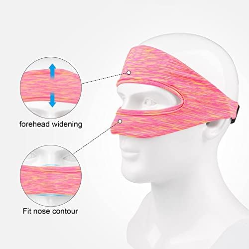 2 pakovanja VR prozračna maska elastična traka za znoj maska za lice Maska za oči početna