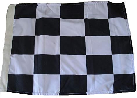 Mesing blagoslov Nascar Racing zastava - Karirana zastava - crno-bijela - auto / trka / sportska zastava
