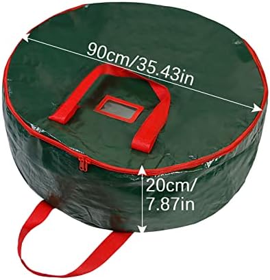 YIISU 2e6669 60/75 / 90Cm okrugli jednoslojni poklopac vodootporna torba za odlaganje Božićni vijenac torba