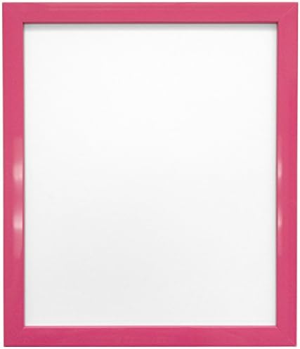 Okviri poštom 0.75 Inch Pink Picture photo Frame 14 x 11 Inch Plastic Glass