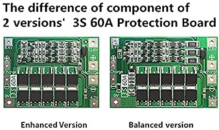 3s 60A 12.6 V ploča za zaštitu punjača Li-ion litijumska baterija za zaštitu ploča Balance punjenje