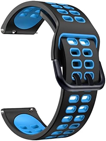 Amsh 22mm silikonske trake za Suunto 9 Peak na otvorenom Sport Smart Watch prozračan za Coros VERTIX zamjensku narukvicu