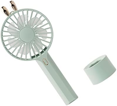 Homoyoyo 2pcs ventilator prijenosni ventilator USB prijenosni ventilatorski ručni mini ventilator električni mali ventilatorski putnik ručni ventilator USB punjivi ventilator viseći vrat za ručni ventilatorski ventilator