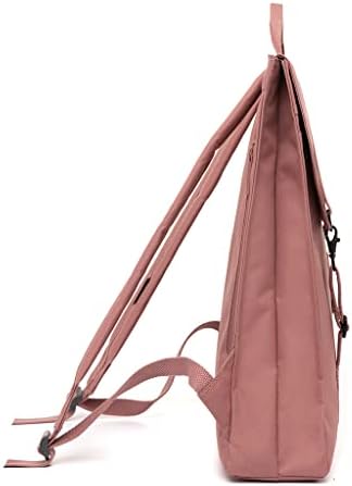 Lefrik - Prikladan ležerni i praktični ruksak za laptop - reciklirana tkanina - ekološki prihvatljiv, metalna prašina ružičasta, m