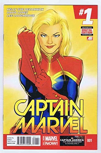 Kapetan Marvel 1 VF / NM Marvel Comics 2014