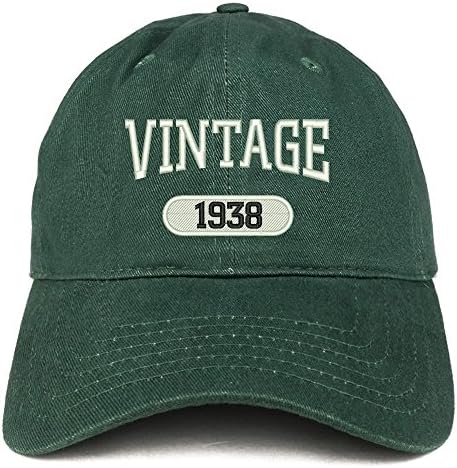 Trendi odjeća za odjeću Vintage 1938 izvezena 85. rođendana opuštena pamučna kapa