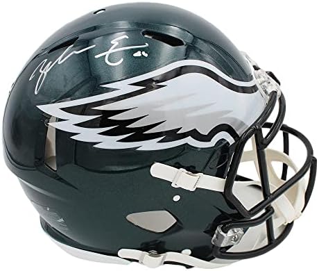 Zach Ertz potpisao Philadelphia Eagles Speed Authentic NFL Helmets sa autogramom