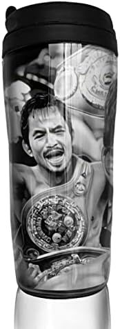 Manny Pacquiao Collage šalice za kavu od nehrđajućeg čelika izolirana putna krigla sa Thermos krilama za kavu za ledene pijenje vruće
